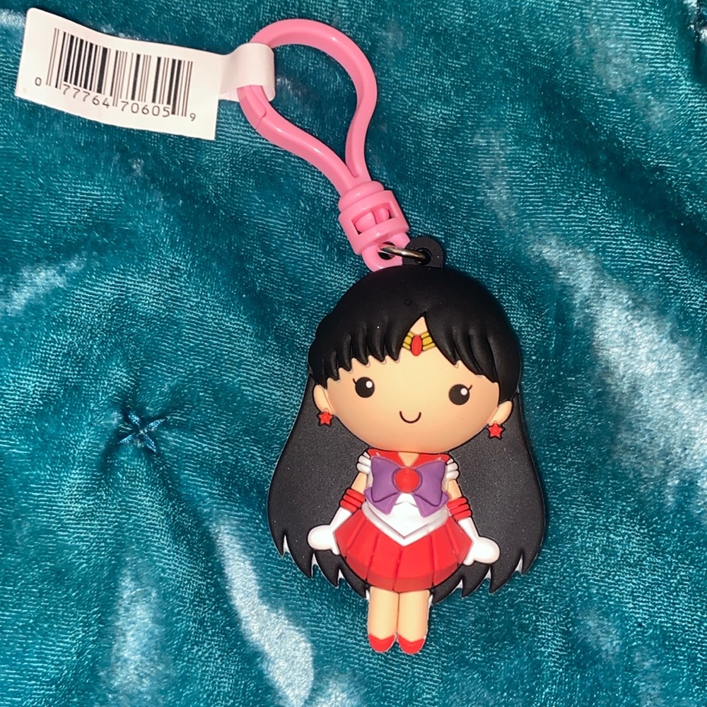 Sailor Moon 🌙 Sailor Mars Figural Bag Clip - Blind Grab Bag Series 1